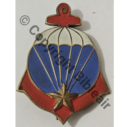 BRCS SECTION DE RECHERCHE CNE NOEL (25Pers)1952 PROTEC TAN SON NUT  Fab LOC Eping bascule Dos lisse irreg grave CAPITAINE NOEL SR Src.theartofchivalr PV1500Eur 